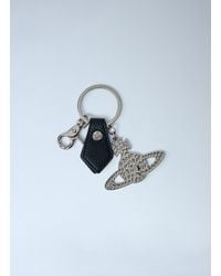 Vivienne Westwood - Hammered Orb Keyring - Lyst