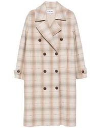 Loewe - Wool And Cashmere Double-Breasted Coat - Lyst