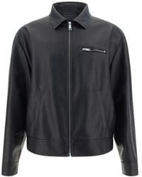 Prada - Leather Jackets - Lyst