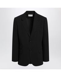 Ami Paris - Straight Wool Blazer - Lyst