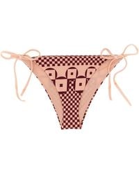 Fendi - Micro Patchwork Bikini Briefs - Lyst