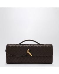 Bottega Veneta - Andiamo Clutch Fondant With Handle - Lyst