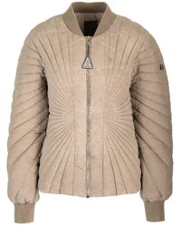 Moncler - "Radiance Flight" Down Filled Bomber Jacket - Lyst
