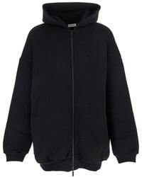 Fear Of God - Sweatshirt With Hood And Dropped Shoulders - Lyst