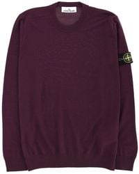 Stone Island - Crew Neck Sweater - Lyst