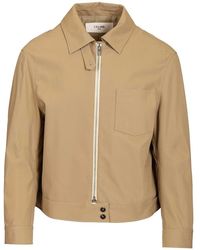 Celine - Cotton Jacket - Lyst