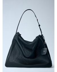 Max Mara - Large Mesh Shoulder Bag - Lyst