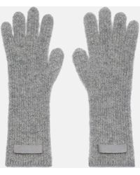 Jacquemus - Grosgrain Wool Gloves - Lyst