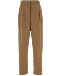 Prada - Camel Pant - Lyst