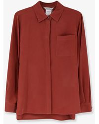 Max Mara - Siamese Silk Shirt - Lyst