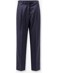 Givenchy - Double Pleat Wool Trousers - Lyst