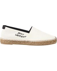Saint Laurent - Signature Canvas Espadrilles - Lyst