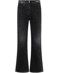 Givenchy - Chic Boot Cut Denim Pants With Vintage Effect For - Lyst