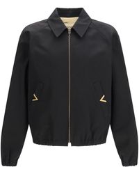 Valentino - Collared Jacket - Lyst