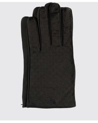 Gucci - Leather Gloves With Embossed Gg Monogram - Lyst
