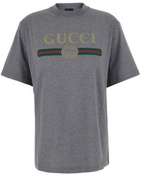 Gucci - Crew Neck T-Shirt T-Shirts & Jerseys - Lyst
