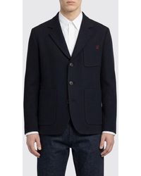Loewe - Wool Single-Breasted Blazer - Lyst