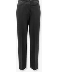 Max Mara - Pegno Viscose Blend Trousers - Lyst