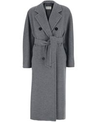 Max Mara - Double-Breasted Coat Madame Wool-Cashmere Virgin Wool - Lyst