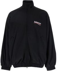 Balenciaga - Sweatshirt With Logo Embroidery - Lyst