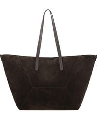 Brunello Cucinelli - Bc Duo Suede Bag With Jewellery - Lyst