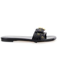 Chloé - Chloã 'Mae' Slip-On Sandals With Embossed Logo On The Insole - Lyst
