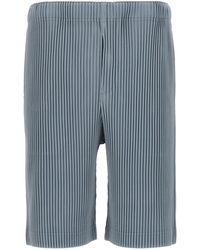 Homme Plissé Issey Miyake - Homme Plisse' Issey Miyake 'Color Pleats' Bermuda Shorts - Lyst