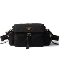 Prada - Explore Medium Re-Nylon Shoulder With Flap Bags - Lyst
