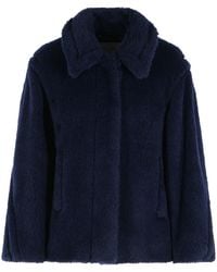 Max Mara - 'Mxmfuggito' Alpaca And Wool Jacket - Lyst