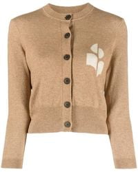 Isabel Marant - Newton Cotton And Wool Cardigan - Lyst