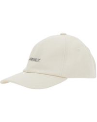 Jacquemus - 'La Casquette Gadjo' Baseball Cap With Logo Lettering On The Front - Lyst