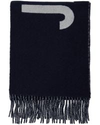 Jacquemus - 'L'Echarpe Scarf With Maxi Logo Lettering An - Lyst
