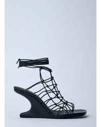 Rick Owens - Hollywood Web Cantilever 8 Heeled Sandals - Lyst