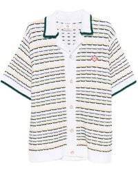 CASABLANCA - 'Tuck Stitch' Shirt - Lyst