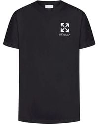 Off-White c/o Virgil Abloh - Arrow Cotton T-Shirt - Lyst