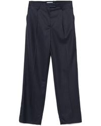 Prada - Pinstriped Trousers - Lyst