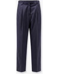 Givenchy - Double Pleat Wool Trousers - Lyst