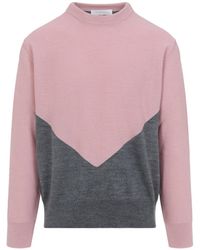 Jil Sander - Wool Cn Long Sleeves Jumper - Lyst