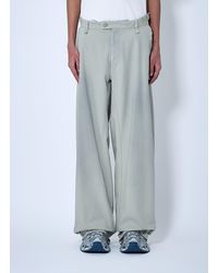 Balenciaga Indigo Japanese Denim Cargo Pants in Blue for Men Balenciaga Indigo Japanese Denim Cargo Pants in Blue for Men