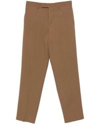 Fendi - Wool Gabardine Pants - Lyst