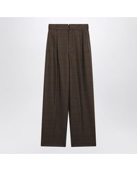 Loro Piana - Check-Pattern Trousers - Lyst