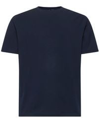 Herno - Superfine Cotton Stretch T-Shirt - Lyst