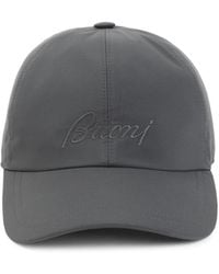Brioni - Graphite Baseball Hat - Lyst