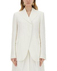Sportmax - Notched Lapel Blazer - Lyst