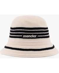 Moncler - Bucket Cotton Blend Hat - Lyst