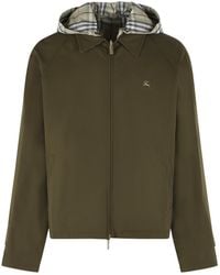 Burberry - Reversible Cotton 'Check' Jacket - Lyst