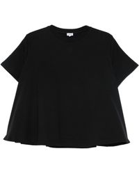 Loewe - Anagram Cotton Trapeze T-Shirt - Lyst