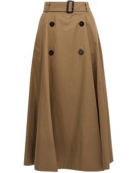 Burberry - 'Brenda' Skirt - Lyst