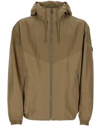 BOSS - Giacca Con Cappuccio E Zip - Lyst