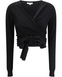 Alaïa - Alaã¯A Wrap Top - Lyst